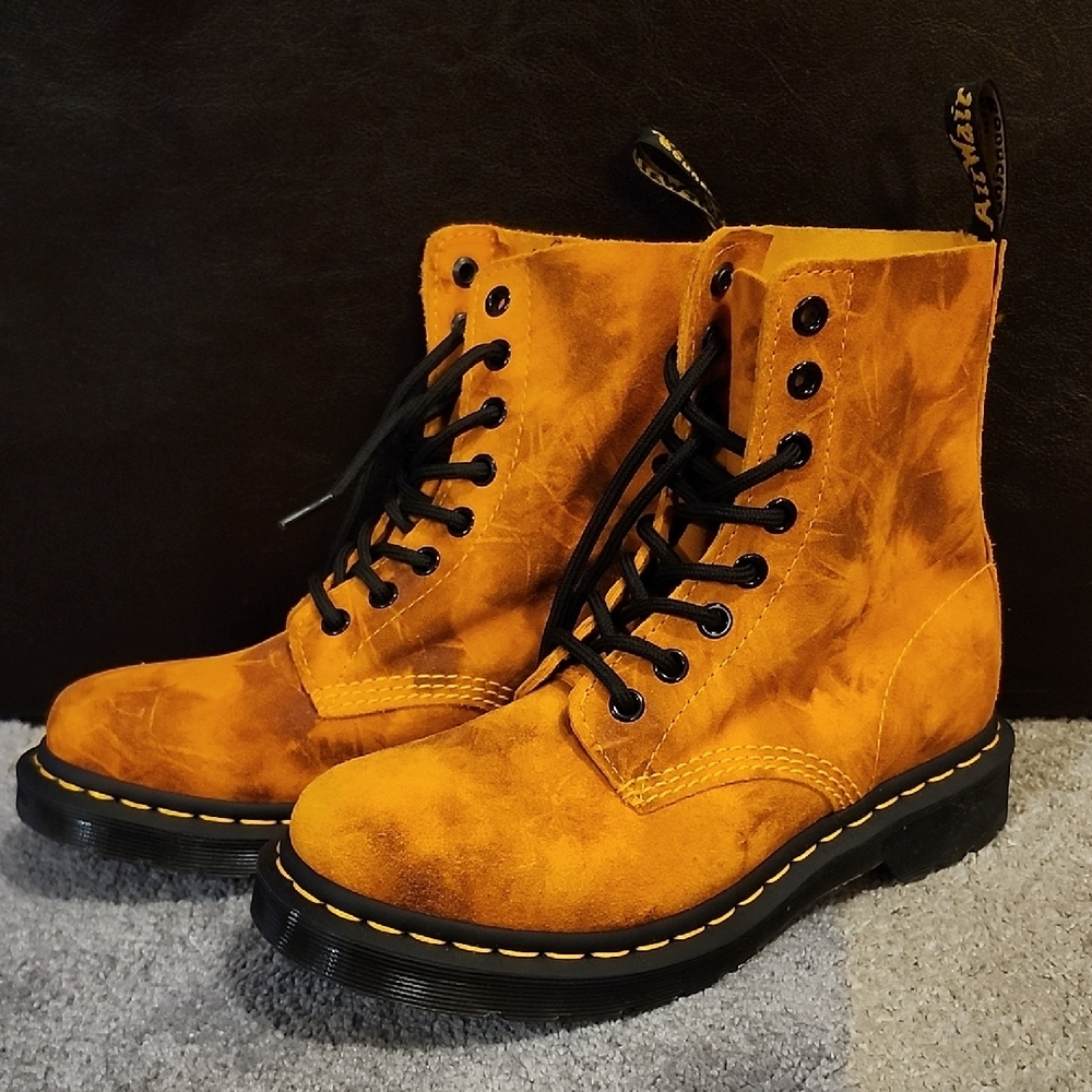 Dr. Martens Women's Orange Boots